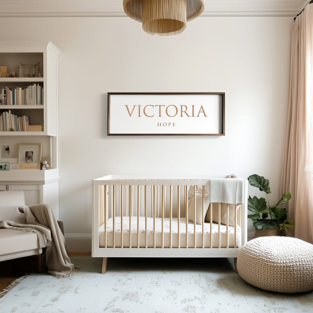 Personalized Baby Name Sign