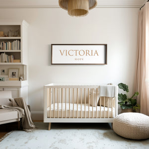 Personalized Baby Name Sign