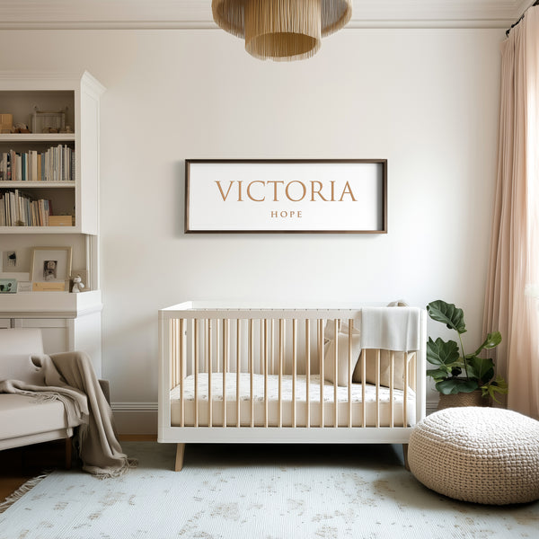 Personalized Baby Name Sign