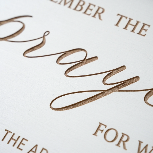 Personalized “I Still Remember the Days I Prayed” Wall Art – Faith-Inspired Family Room Sign