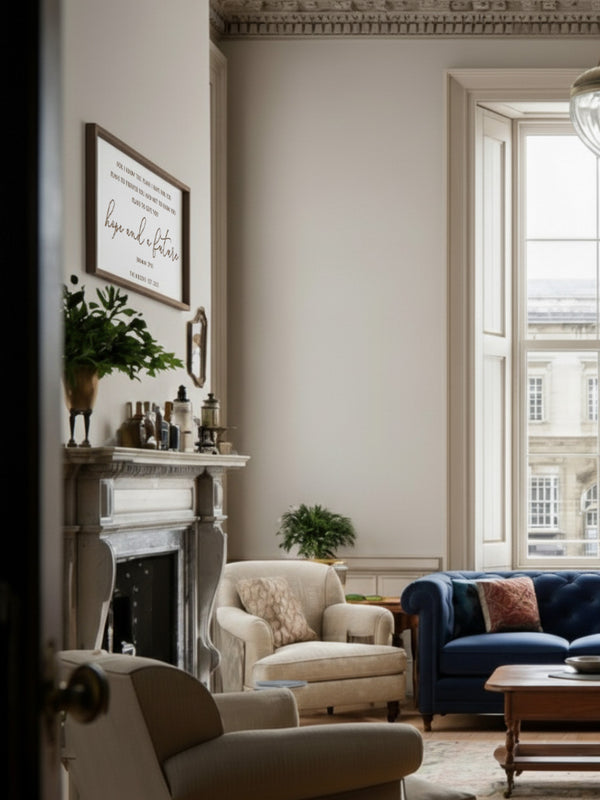 Personalized “Hope and a Future” Scripture Wall Art – Jeremiah 29:11