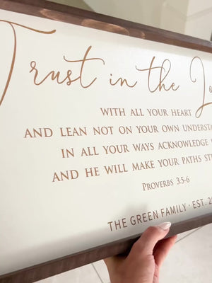 Custom Sign - Personalized Quote Wall Art